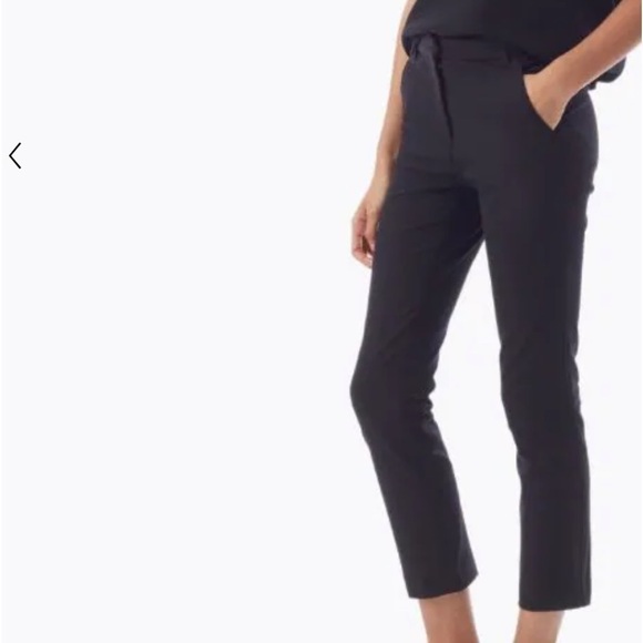 3.1 Phillip Lim flat front  ankle length slim trousers in Deep Navy. Size 6 - Picture 9 of 10